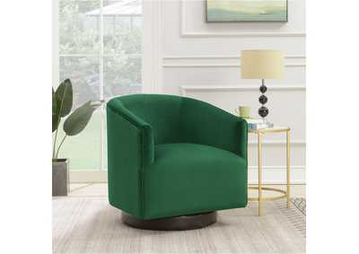 Image for Charlotte Swivel Chair In Broadway Emerald