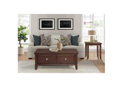 Image for Chatham 2 Piece Occasional Table Set In Cherry - Coffee Table End Table