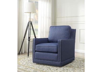 Image for Clinton 16055 Swivel Chair Trounce Cobalt 3A