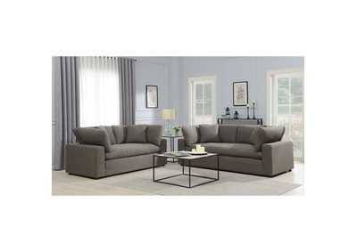 Image for Cloud 9 Loveseat In Garrison Charcoal