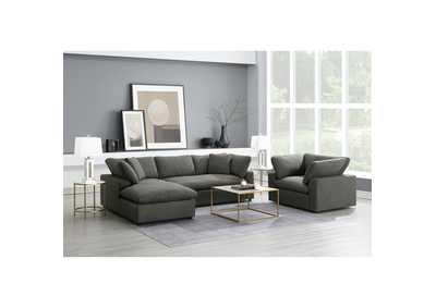 Cloud 9 Swivel Chair In Garrison Charcoal