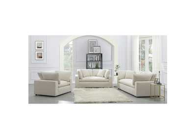 Image for Cloud 9 Sectional Chair In Aria Natural