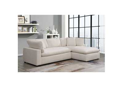 Cloud 9 Right Hand Facing Chaise In Aria Natural