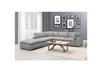 Image for Cloud 9 Sectional Ottoman In Garrison Grey