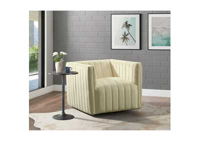 Image for Cobra Swivel Chair In Mercer Cream