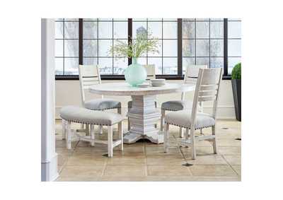 Image for Condesa White Wooden Back Side Chair 2 Per Pack