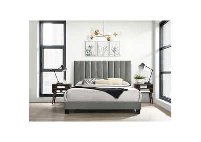 Image for Coyote Queen Bed W/Carroll Grey W/Two End Table (3A Packing)