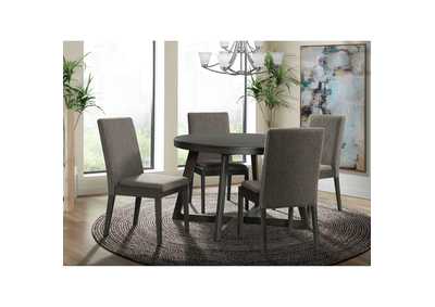 Cross Round Dining Side Chair 2 Per Pack