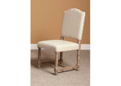 Image for D680 - 43 Callista - Upholstered Side Chair - Beach