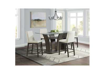 Image for Dapper Rectangular Counter Dining 5 Piece Set - Table And Four Chairs