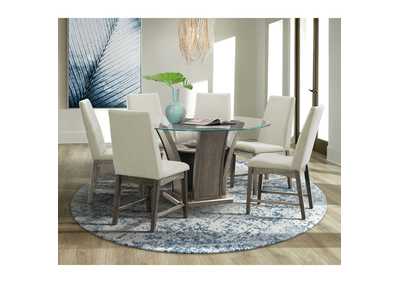 Image for Dapper Dining Side Chair Grey Finish Two Per Carton
