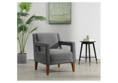 Image for Dawson Chair In Ottoman Charcoal