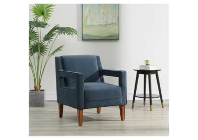Image for Dawson Chair In Ottoman Navy