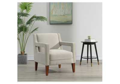 Image for Dawson Chair In Ottoman Pumice