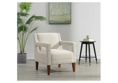 Image for Dawson Chair In Ottoman Snow