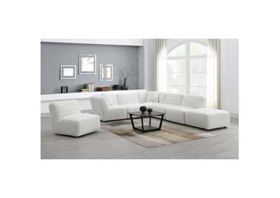 Image for Defender Sectional Ottoman In Winjoy White