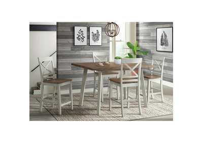 Image for El Paso 5Pc Counter Height Dining Set-Table & Four Chairs