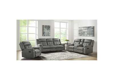 Image for El Paso Motion Recliner In El Paso Grey