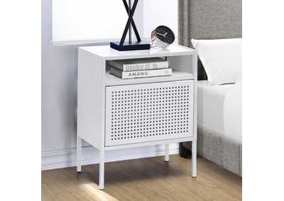 Image for Ember Nightstand C - 1094 White Nightstand With USB