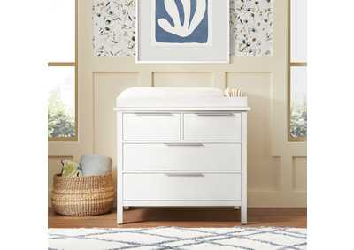 Image for Emery Small Changing Table In White