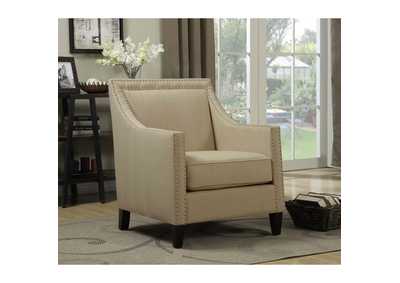 Image for Erica 497 Chair With Chrome Nails Heirloom Natural