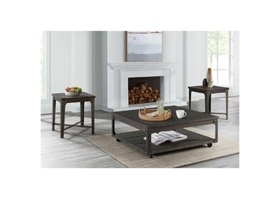 Image for Factory 2 Piece Occasional Table Set With USB