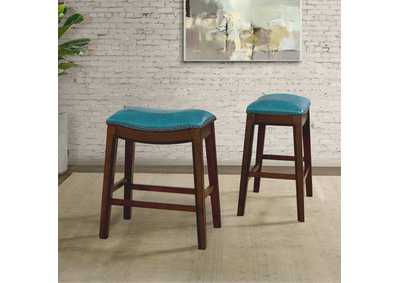 Image for Fiesta 24"" Backless Counter Height Stool In Blue
