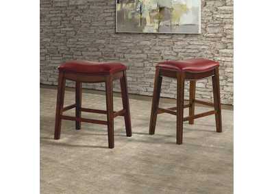 Image for Fiesta 24"" Backless Counter Height Stool In Red