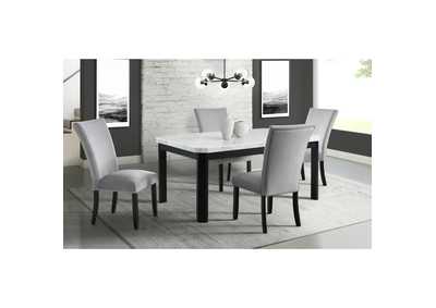 Image for Francesca White 5 Piece Dining Set