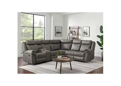 Galloway Sectional Right Hand Facing Loveseat In Js1233With 168 Stone