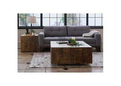 Image for Goodman Square Coffee Table In Tobacco