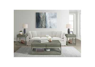 Image for Gordon 2 Piece Occasional Table Set In Grey - Coffee Table End Table