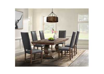 Image for Gramercy 7 Piece Dining Set - Table And Six Tall Back Chairs