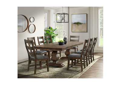 Gramercy Dining Horizontal Slat Back Side Chair 2 Piece Per Carton,Elements