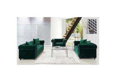 Image for Greenwich Chair Broadway Emerald
