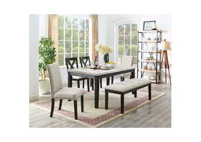 Image for Greystone Marble Dining Bench