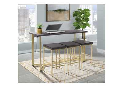 Image for Harper Bar Table Single Pack Table Three Stools