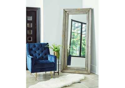 Image for Isabel Vertical Mirror Light Grey