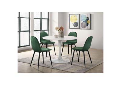 Image for Isadora Side Chair In Emerald Velvet 2 Per Pack 3A