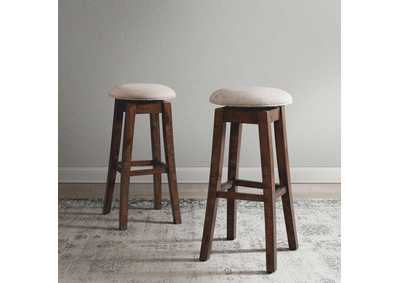 Image for Jax 30 Bar Stool With Swivel With Fabric Seat 3A 2 Per Carton