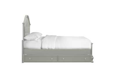 Image for Jesse Twin Panel Bed w/Trundle in Grey