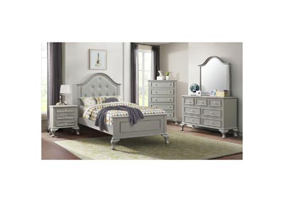 Image for Jesse Twin Panel Bed In Grey