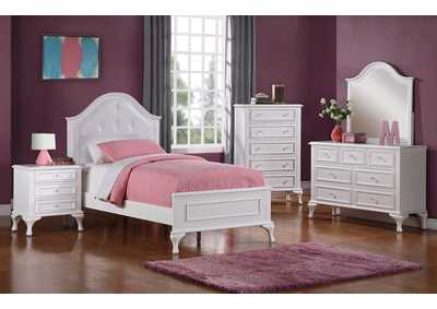 Image for Jesse Twin Panel 6 Piece Bedroom Set