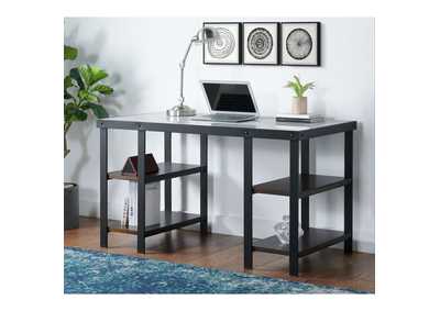 Jolene Desk With White Marble Paper Top