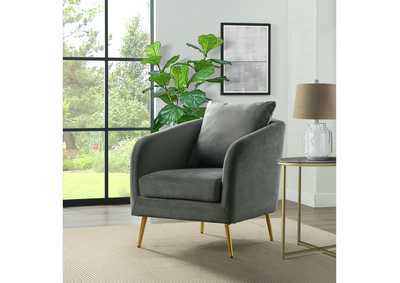 Image for Joss Chair 2 With Metal Gold Legs Broadway Metal3A