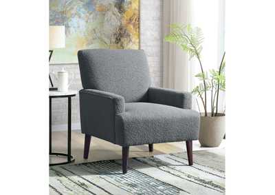 Image for Kiwi Chair In 8077 Boucle Grey Espresso