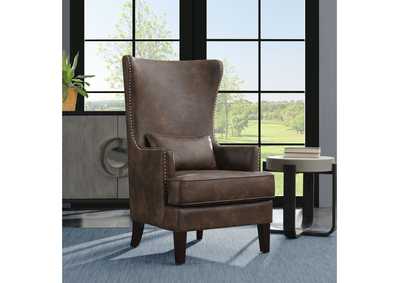 Image for Kori 724 Chair With Chrome Nails In Sierra Toffee