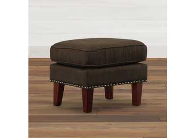 Image for Kori Ottoman In Heirloom Chocolate