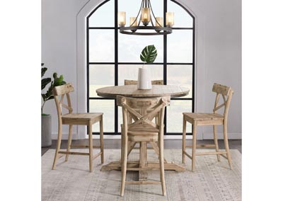 Image for Callista    Beach Counter Height Table w/4 Chair