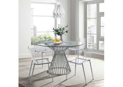 Image for Lavinia Chrome Dining Table